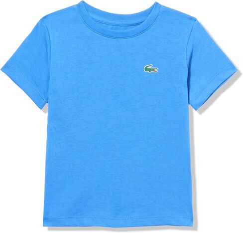 Lacoste Unisex-child Sport Short Sleeve Crewneck Ultra Dry Classic T-shirt, Hydro, 6 Years in Saudi Arabia