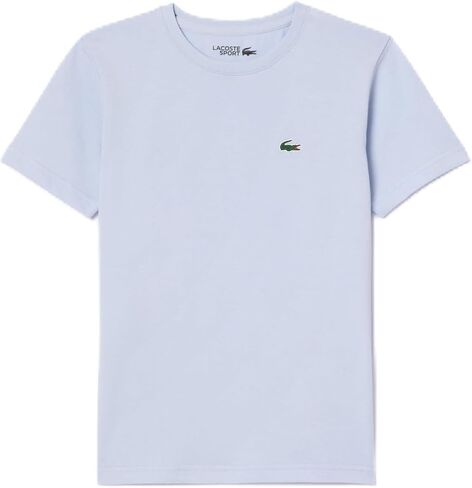 Lacoste Unisex-child Sport Short Sleeve Crewneck Ultra Dry Classic T-shirt, Hydro, 6 Years in Saudi Arabia