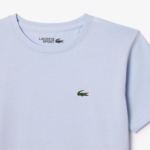 Lacoste Unisex-child Sport Short Sleeve Crewneck Ultra Dry Classic T-shirt, Hydro, 6 Years in Saudi Arabia