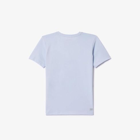 Lacoste Unisex-child Sport Short Sleeve Crewneck Ultra Dry Classic T-shirt, Hydro, 6 Years in Saudi Arabia