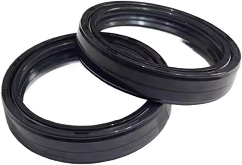 41x53x10.5 41 * 53 Front Shock Fork Damper Shaft Oil Seal Retainers 41 53 Dust Cover For YZF-R3 14-15 YZF-R320 YZF R3 R320(2pc Seal 2pc Cover) in Saudi Arabia