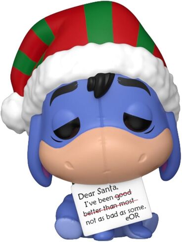 فانكو بوب! شجرة العطلات Pocket Pop: ويني ذا بوه - أيور - مجسم من الفينيل قابل للتجميع - فكرة هدية - بضائع رسمية - ألعاب للأطفال والكبار - محبي ديزني/بيكسار - مجسم نموذجي لهواة الجمع in Kuwait