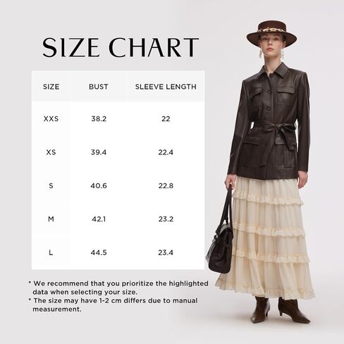 سترة نسائية من الجلد الصناعي بياقة مقلوبة وأزرار أمامية مفتوحة in Kuwait