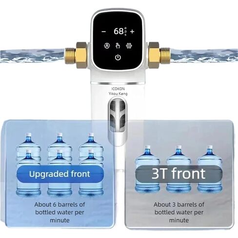 Auto Touch-Screen Matic Flushing Backwash Prefilter Spin Down Sediment Water Filter in Saudi Arabia