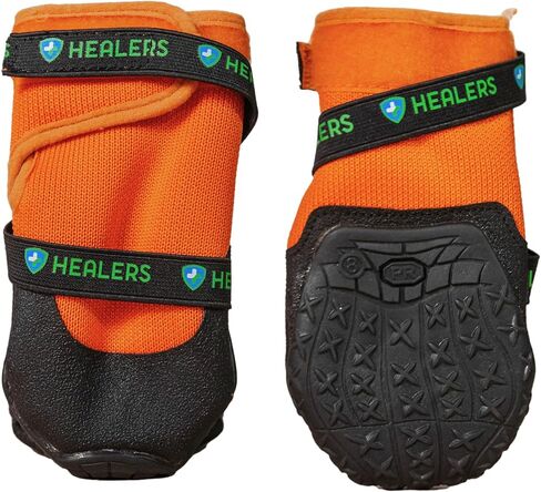 Healers Urban Walker III- Dog Boots for Paw Protection, Waterproof, Non Slip Rubber Sole, Pet Booties, 1-Pair in Kuwait