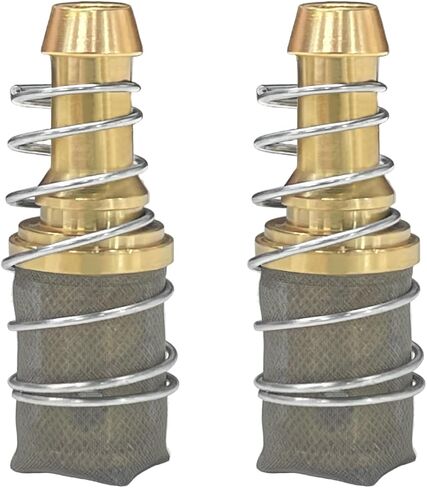 7052301 في فلتر الوقود البيك أب متوافق مع Polaris 2x4 4x4 Ranger 500 425 200 Ski-Doo Formula GSX GTX MXZ Can-Am Traxter Outlander ATV، يستبدل 414865700-1 صمام الاختيار 7052243 (2 قطعة) in Kuwait