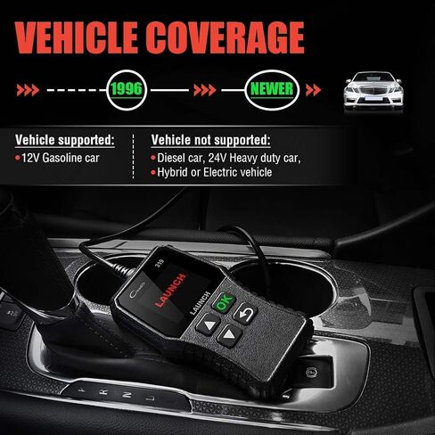 إطلاق الماسح الضوئي obd2 CR319 فحص قارئ رمز المحرك مع وظائف obd2 الكاملة in Saudi Arabia