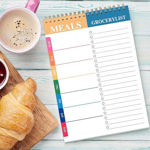 Daily, weekly and monthly coil notebook, simple ins style self-discipline schedule, time management plan Notebook A5 in Saudi Arabia