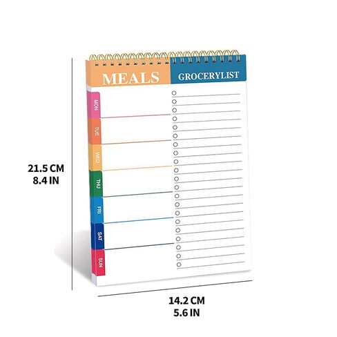 Daily, weekly and monthly coil notebook, simple ins style self-discipline schedule, time management plan Notebook A5 in Saudi Arabia