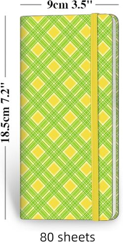 Graph Paper Notebook,3.5x7.3 Inch Portable Rectangle Graph Paper Notebook, 160 Pages 100 GSM Thick Graph Paper with Inner Pocket Journal Notebook.Blue Grid in Saudi Arabia