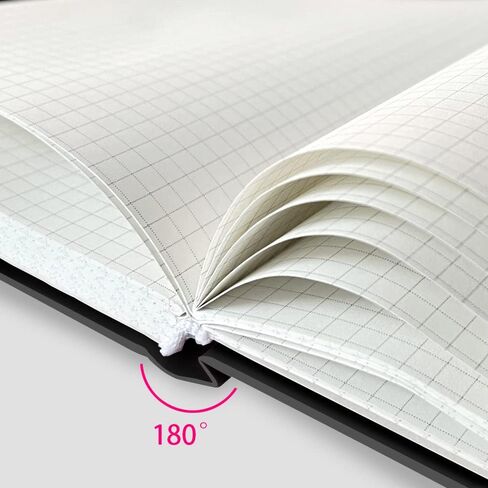Graph Paper Notebook,3.5x7.3 Inch Portable Rectangle Graph Paper Notebook, 160 Pages 100 GSM Thick Graph Paper with Inner Pocket Journal Notebook.Blue Grid in Saudi Arabia