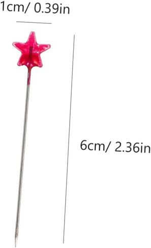 Uonlytech 10-Piece Colorful Pearl Head Positioning Pins for Sewing DIY Crafts and Floral Arrangements Rust-Resistant Straight Needles Large Heads for Easy Use in Saudi Arabia