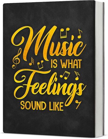 Musical Journal Musical Graduation Gifts for Her Him Music Notebooks Gifts for Musical Students Musicians Music Lovers Bandman in Saudi Arabia