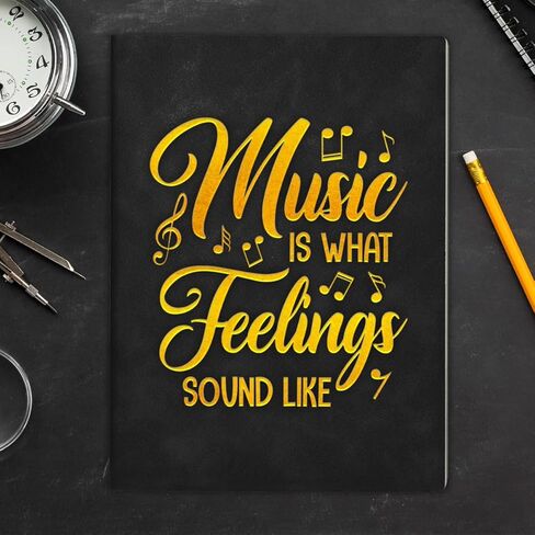 Musical Journal Musical Graduation Gifts for Her Him Music Notebooks Gifts for Musical Students Musicians Music Lovers Bandman in Saudi Arabia