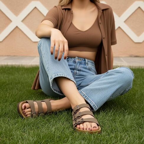 صندل ليلا كورك بوسادة قدم للنساء من كوشيونير مع + راحة in Kuwait