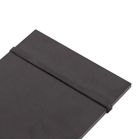 4 قطع من ألواح الحافظة ذات الألوان الخشبية الداكنة مقاس 4 1/2 بوصة × 12 1/2 بوصة - حامل القائمة - تحقق من مقدم العرض مع الأشرطة - لدفاتر الملاحظات بحجم الجيب in Kuwait