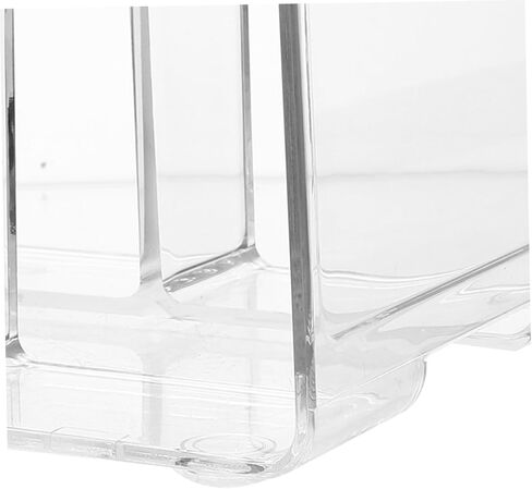 2Pcs Transparent Book Holder Book Stand Organizer for Desktop Sturdy File Organizer Crafted for Home Office in Saudi Arabia