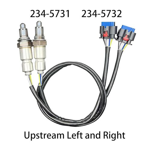 4 Pcs Upstream and Downstream o2 Sensor 234-5731 234-5732 234-8050 Oxygen Sensor Fit for Ford F-150 3.3L V6 / F-150 5.0L V8 2018 2019 2020 in Saudi Arabia