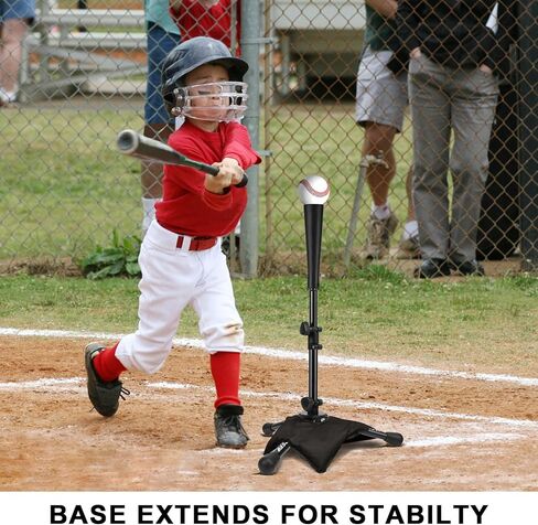 Baseball Tee for Kids,Batting Tee,Softball Tee,Youth Hitting Tee,Teeball Tee,Travel Tee,Easy Adjustable Height in Saudi Arabia