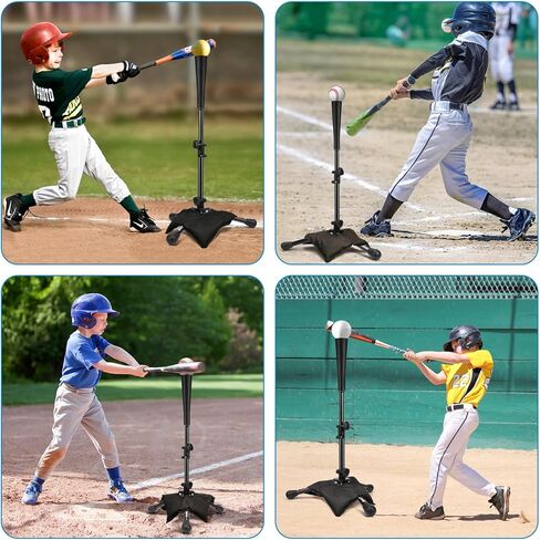 Baseball Tee for Kids,Batting Tee,Softball Tee,Youth Hitting Tee,Teeball Tee,Travel Tee,Easy Adjustable Height in Saudi Arabia