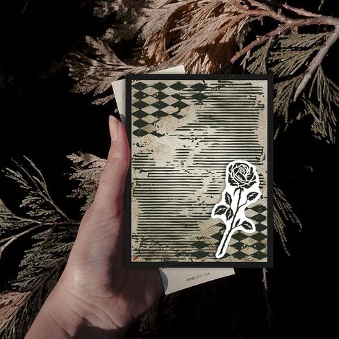 Vintage Texture Background Clear Stamps for Cards Making Retro Mark Background Silicone Clear Stamp Seals Transparent Stamps for DIY Scrapbooking Photo Album Journal in Saudi Arabia