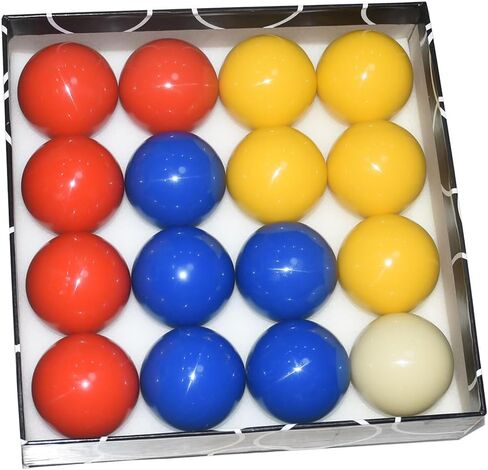 TGA Sports Pool Snooker Billiard Table Balls 2 inch (50.8MM) 16 Ball Set in Kuwait