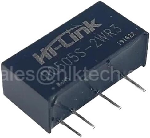 تيار مستمر/تيار مستمر B0505S-2WR3 2 واط 5 فولت 4A عزل قابل للتعديل وحدة الطاقة محول PCB المنزلية الذكية (2 قطعة) in Saudi Arabia