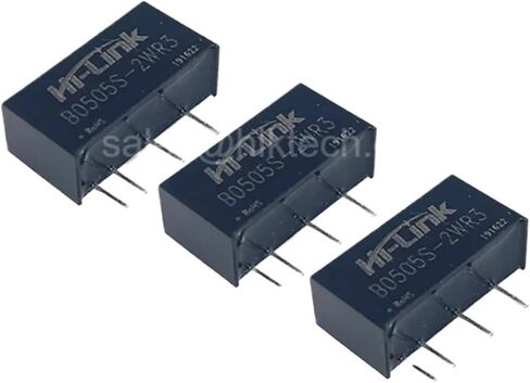 تيار مستمر/تيار مستمر B0505S-2WR3 2 واط 5 فولت 4A عزل قابل للتعديل وحدة الطاقة محول PCB المنزلية الذكية (2 قطعة) in Saudi Arabia