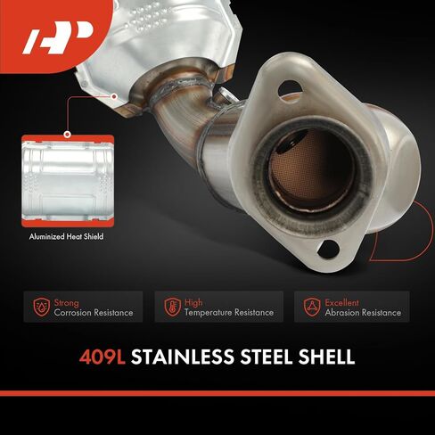 طقم المحول الحفاز الأيمن A-Premium متوافق بشكل مباشر مع - 1996-2002 - Ford Crown Victoria & Lincoln Town Car & Mercury Grand Marquis، 4.6L، متوافق مع EPA in Saudi Arabia