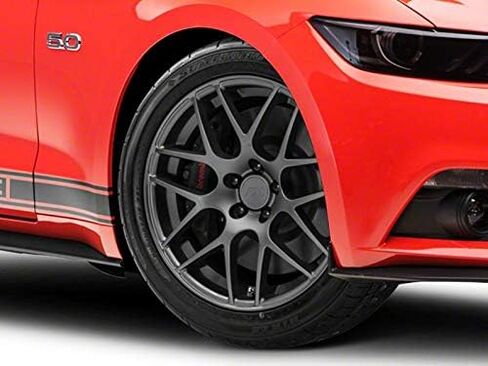 AMR Charcoal Wheel; 19x8.5; 30mm Offset Compatible for 15-23 Mustang GT, EcoBoost, V6 in Saudi Arabia