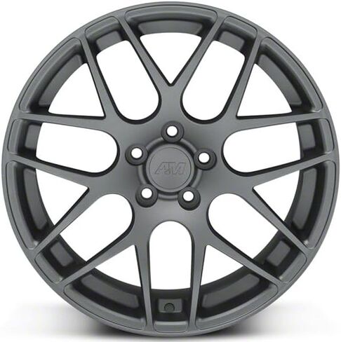 AMR Charcoal Wheel; 19x8.5; 30mm Offset Compatible for 15-23 Mustang GT, EcoBoost, V6 in Saudi Arabia