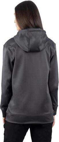FXR Helium Tech Pullover Hoodie DWR Finish Hand Pockets Casual Asphalt/Inferno in Saudi Arabia