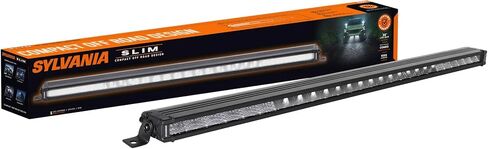 SYLVANIA - Slim 30 Inch LED Light Bar - Lifetime Limited Warranty - Combo Light 9300 Raw Lumens, Compact Design, Off Road Driving Work Light, Truck, Car, Boat, ATV, UTV, SUV, 4x4 (1 PC) in Saudi Arabia