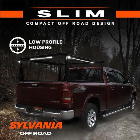 SYLVANIA - Slim 30 Inch LED Light Bar - Lifetime Limited Warranty - Combo Light 9300 Raw Lumens, Compact Design, Off Road Driving Work Light, Truck, Car, Boat, ATV, UTV, SUV, 4x4 (1 PC) in Saudi Arabia
