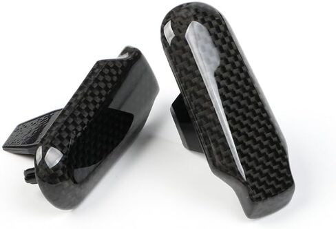 Zorratin Carbon Fiber PDK Gear Shift Lever Knob Cover Shell Sporty Trim Decal for Porsche 992 982 911 Carrera Turbo 2019-2024 Interior Peformance Trim Accessories in Saudi Arabia
