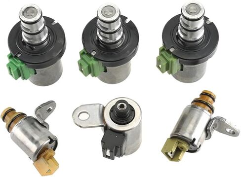 4F27E Transmission Shift Solenoid Compatible For Mazda 3 5 6 MPV CX-7 FN4A-EL2(2 pcs) in Saudi Arabia