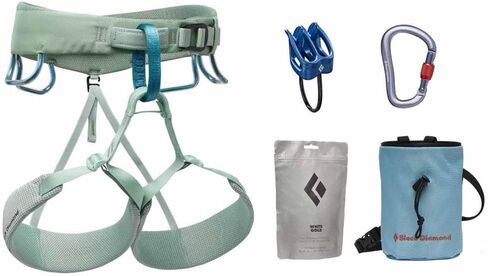 BLACK DIAMOND Equipment Momentum Harness - Men's Package - Anthracite - Extra Small in Saudi Arabia