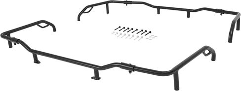 KUAFU Front & Rear Rack Extender Compatible with 2014-2023 Polaris Sportsman X2 Touring 450 570 ETX Replace for 2879716, 2879717 Storage Rack Steel Powder Coated 2 PCS in Saudi Arabia