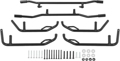 KUAFU Front & Rear Rack Extender Compatible with 2014-2023 Polaris Sportsman X2 Touring 450 570 ETX Replace for 2879716, 2879717 Storage Rack Steel Powder Coated 2 PCS in Saudi Arabia
