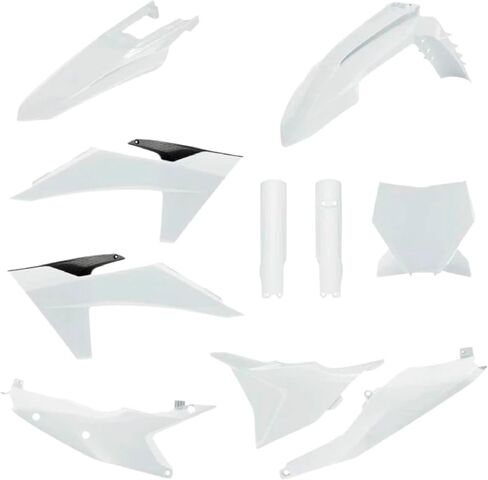 Polisport Motocross (MX) Replica Plastic Kit for KTM SX/XC (2023-2024) Dirt Bike – OEM Quality, Durable, Flexible & Perfect Fit – Orange in Saudi Arabia