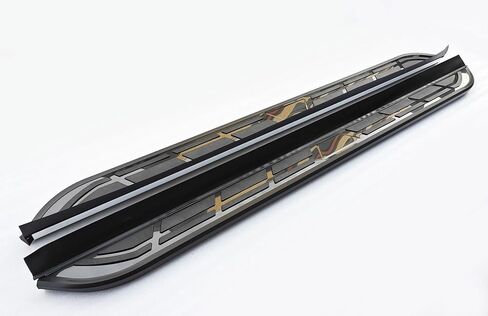 Side Steps Running Boards Compalite fit for VW Volkswagen Atlas 2017-2024 Heavy Duty Door Side Steps Anti-Slip Step 2 Side by Side Accessories Panels All-New Upgrade (HKX) in Saudi Arabia