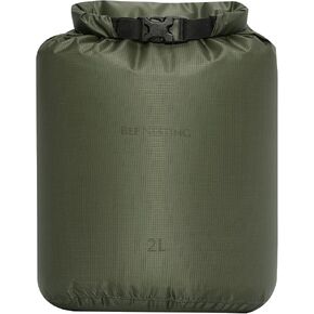 Ultralight Dry Bags 3 Piece Set - Waterproof Siliconized Dry Sack Accessory for Lightweight Travel, Boating, Kayaking, Camping, Swimming(Gray, 2L 4L 8L 3 Pack) in Kuwait