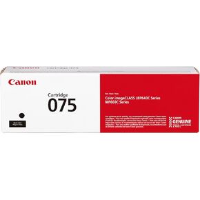 خرطوشة حبر سوداء أصلية 075 من Canon متوافقة مع طابعات الليزر من سلسلة MF660 وLBP640 in Kuwait