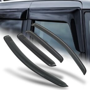 درع حماية المطر للنافذة من M-AUTO متوافق مع 88-99 Chevy & GMC C/K 1500-3500، 89-99 C1500، 92-94 Blazer، 92-99 Suburban، 95-00 Tahoe، و92-97 GMC Yukon، شريط -تشغيل، 2 قطعة in Kuwait