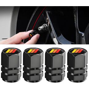 4-Piece Aluminum British Flag Tire Valve Stem Caps,Car Wheel Valve Cover Accessories Set for Cars Trucks Motorcycles SUVs Bikes in Saudi Arabia