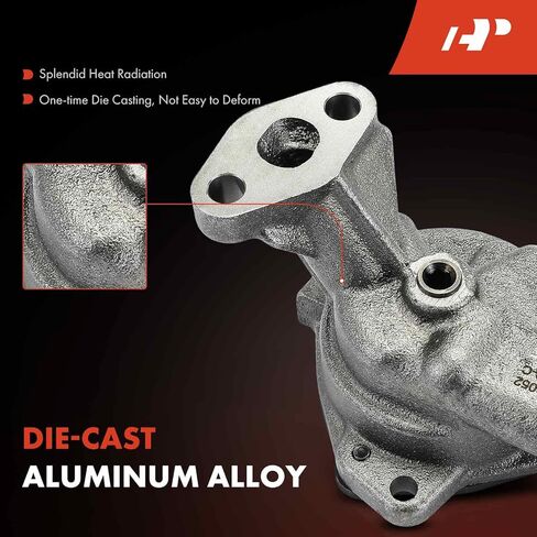 A-Premium Engine Oil Pump for 5.4L 5.8L 5.9L 6.3L 6.4L 6.7L 7.0L 7.6L - Compatible with Ford, Lincoln, Mercury & Edsel Vehicles - F-150, F-250, F-350, Mustang, Continental, Brougham, Capri, Bermuda in Saudi Arabia