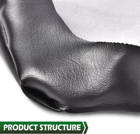 GRAND ORANGE Seat Cover Black Marine Vinyl Leather Compatible with Yamaha Big Bear 350 ATV Seat Cover 1987 1988 1989 1990 1991 1992 1993 1994 1995 1996 1997 1998 1999 2000 2001 Black in Saudi Arabia
