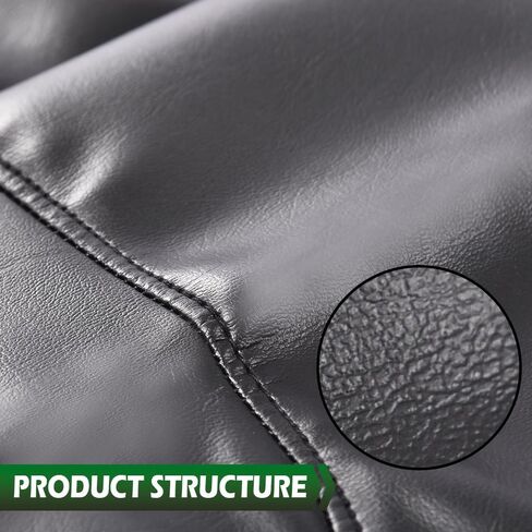 GRAND ORANGE Seat Cover Black Marine Vinyl Leather Compatible with Yamaha Big Bear 350 ATV Seat Cover 1987 1988 1989 1990 1991 1992 1993 1994 1995 1996 1997 1998 1999 2000 2001 Black in Saudi Arabia