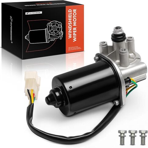 A-Premium Front Windshield Wiper Motor Compatible with Peterbilt 379, 384, 386, 388, 389, 5-Pin, Left Hand Drive in Saudi Arabia