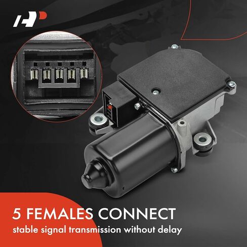 A-Premium Front Windshield Wiper Motor Compatible with Chevrolet C1500, C2500, C3500, K1500, K2500, K3500 & GMC C1500, C2500, C3500, K1500, K2500, K3500, 1988 1989 1990, with Intermittent Wipers in Saudi Arabia